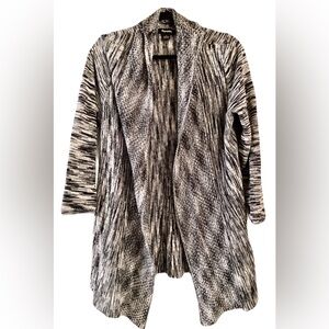 Repartee Women's Monochrome Open Cardigan